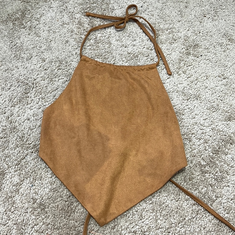 Forever 21 backless crop top